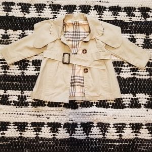 Baby girl trench coat